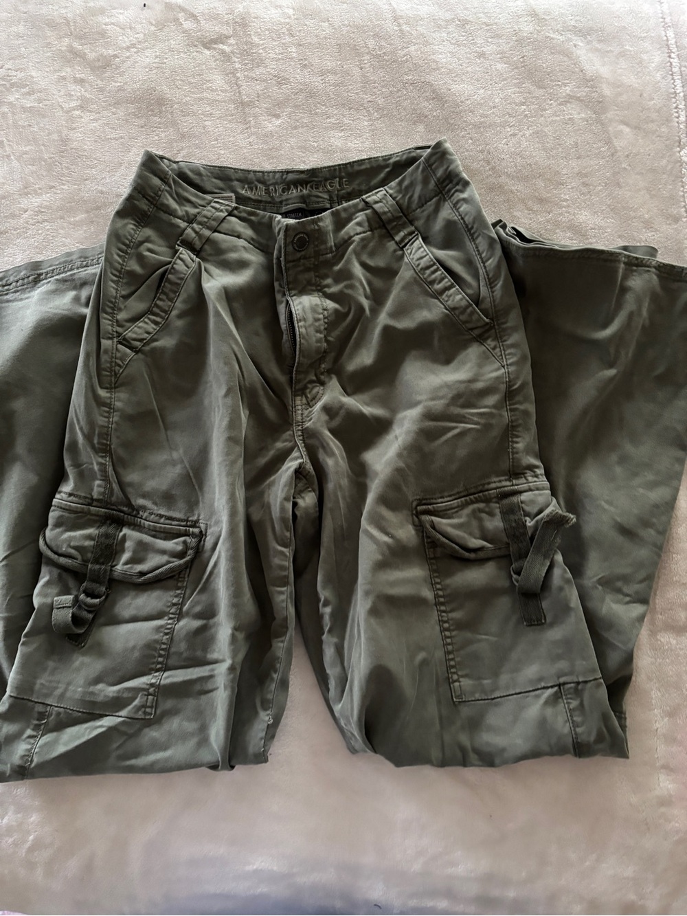 American Eagle Outfitters Super High-Rise Baggy Wide Leg Pants - Womens's